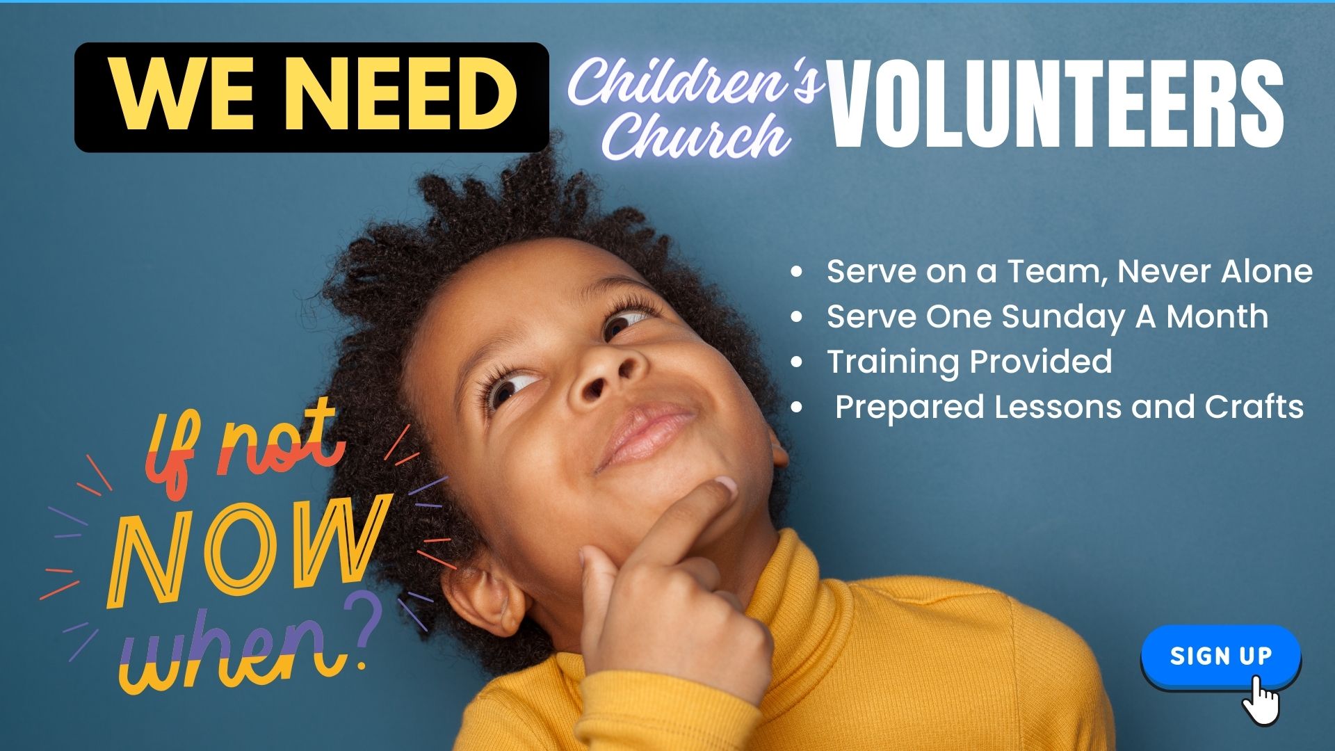 _Children’s Church -Volunteers